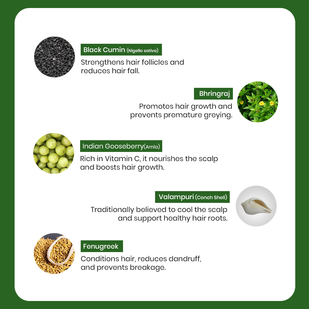 26 Herbs Hair Oil