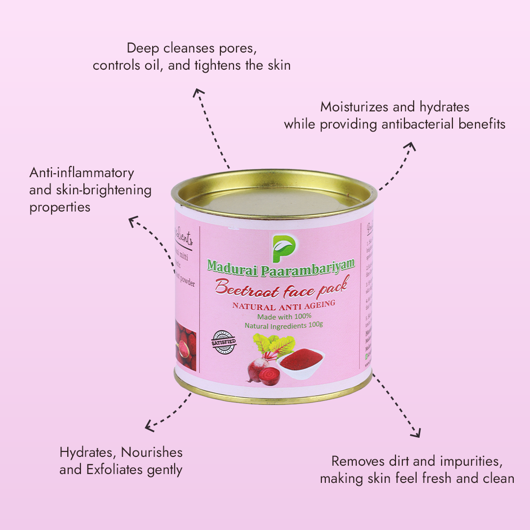 Beetroot Face Pack - 100g