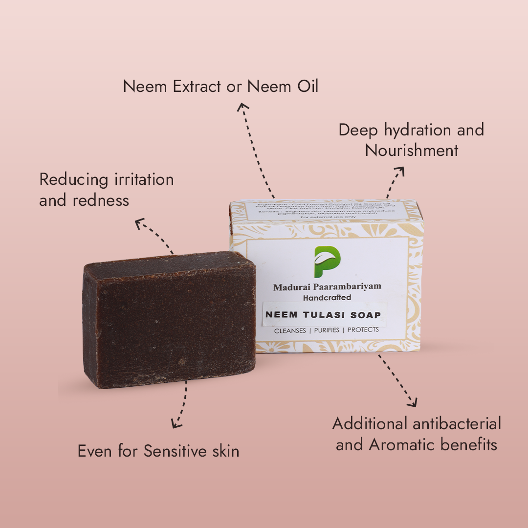 Neem Tulasi Soap - 100g
