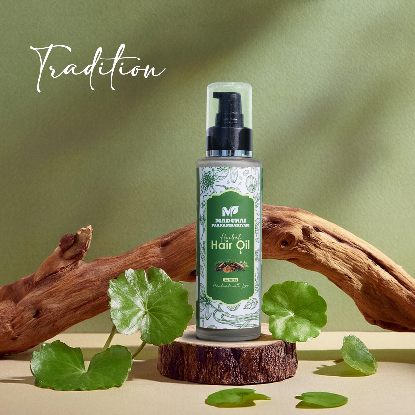 Herbal Hair Oil with 26 Herbs