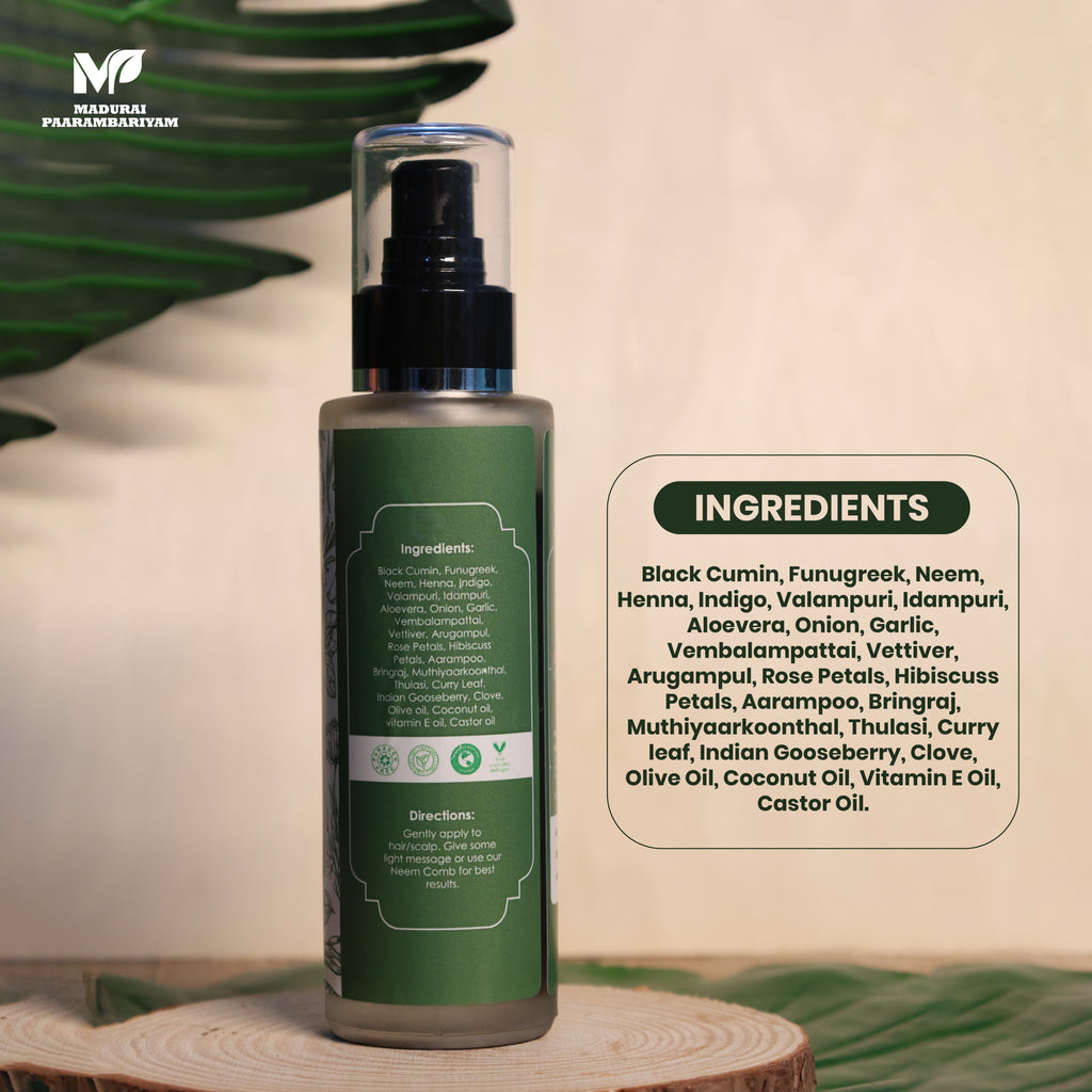 Herbal Hair Oil with 26 Herbs