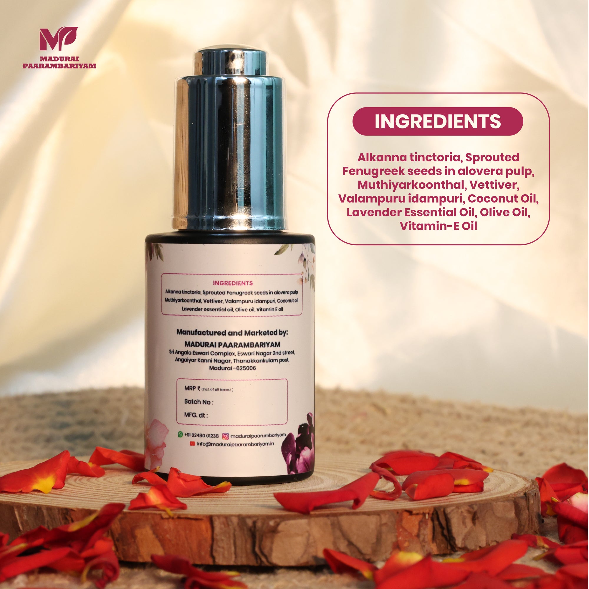 Natural Hair Growth Hair Serum