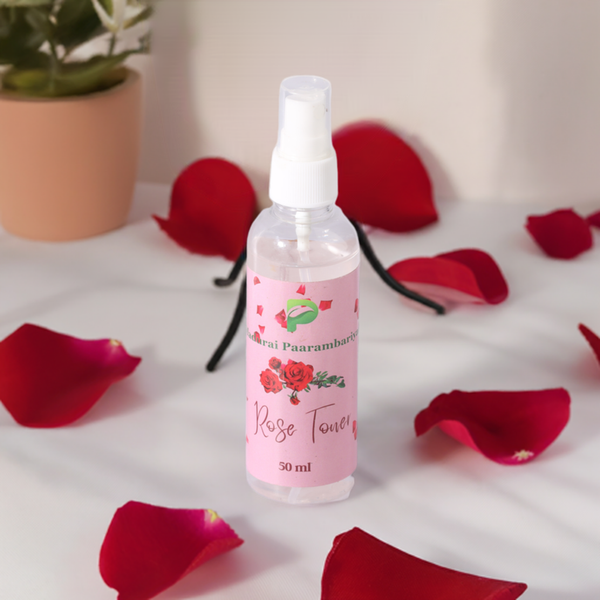 Rose Toner 100ml – Natural Herbal Skin Toner | Madurai Paarambariyam