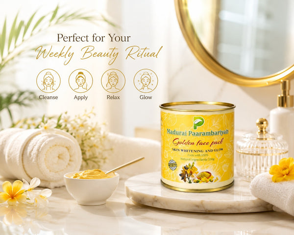 Golden Glow Face Pack 100gms
