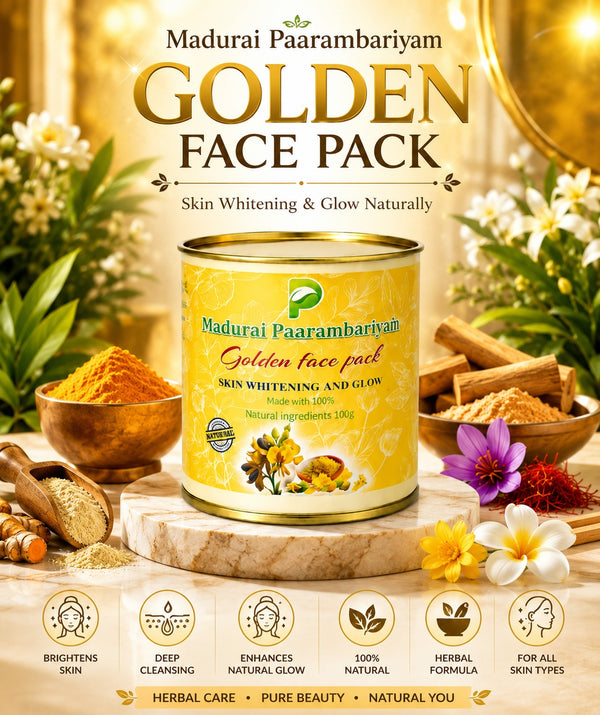 Golden Glow Face Pack 100gms