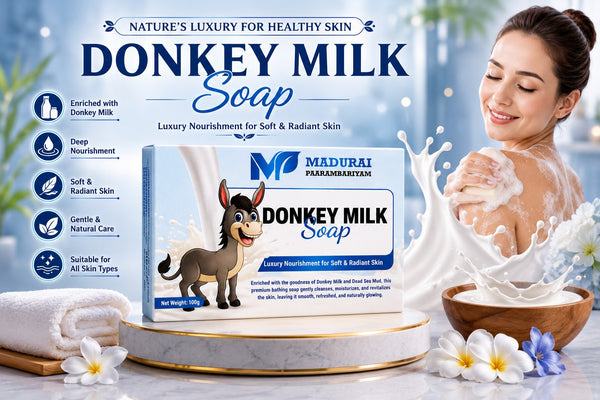 Premium Donkey Milk Soap - 100g