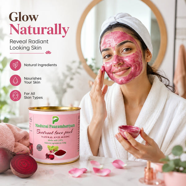 Beetroot Face Pack For Sensitive Skin - 100g