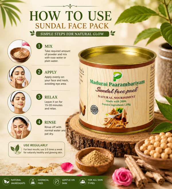 Sandalwood Face Pack - 100g