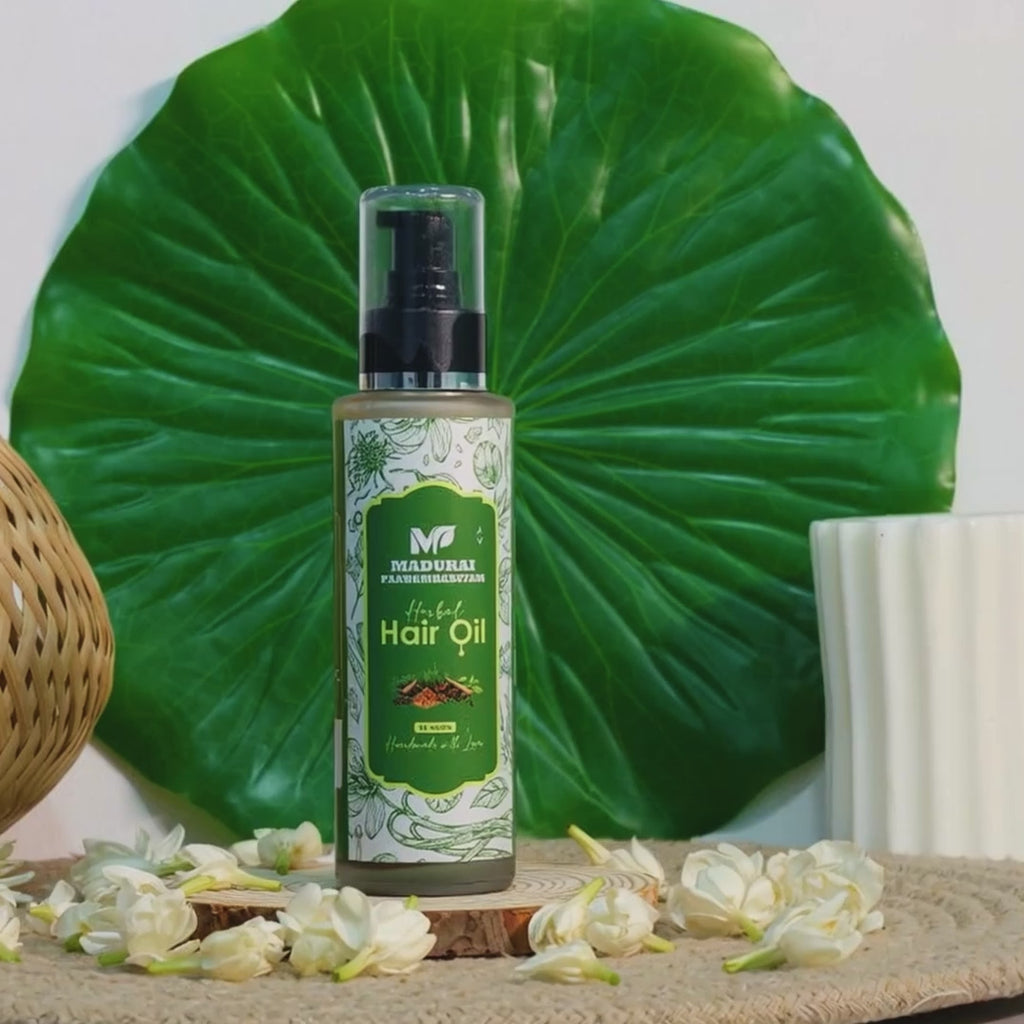 Herbal Hair Oil with 26 Herbs